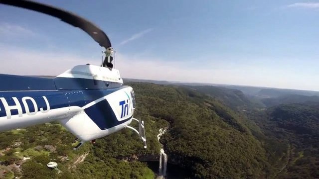 Passeio de Helicóptero - Cascata do Caracol