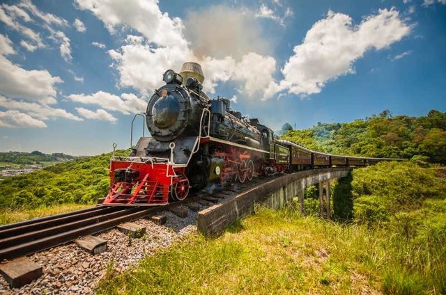 Trem Maria Fumaça e Epopeia Italiana