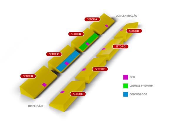 Mapa Lugares O Grande Desfile de Natal - Natal Luz Gramado